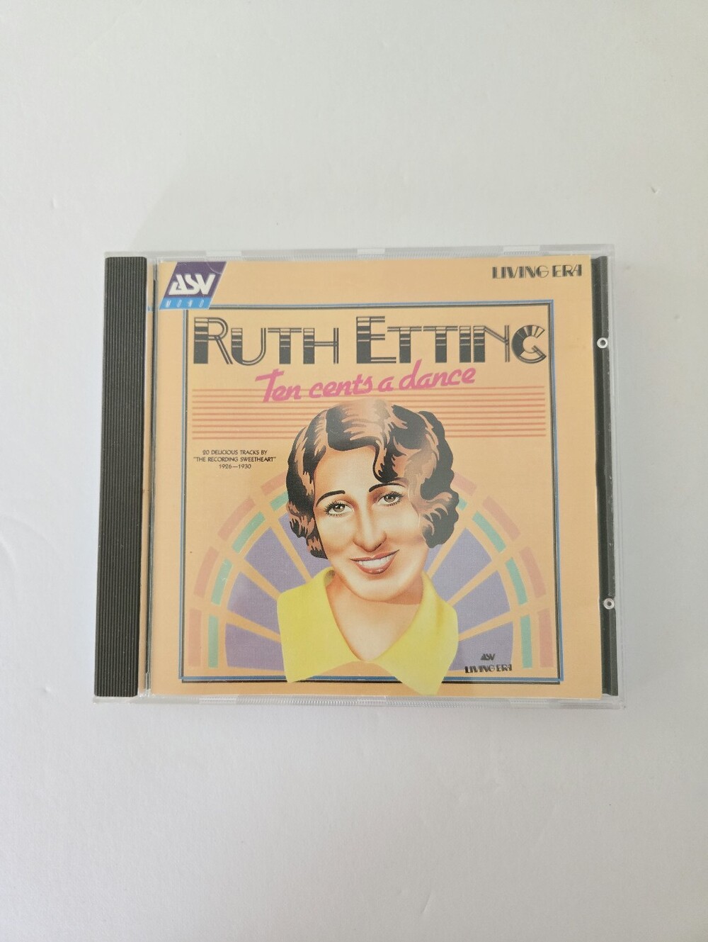 RUTH ETTING Ten Cents a Dance CD 1981 ASV Mono Living Era AJA5008